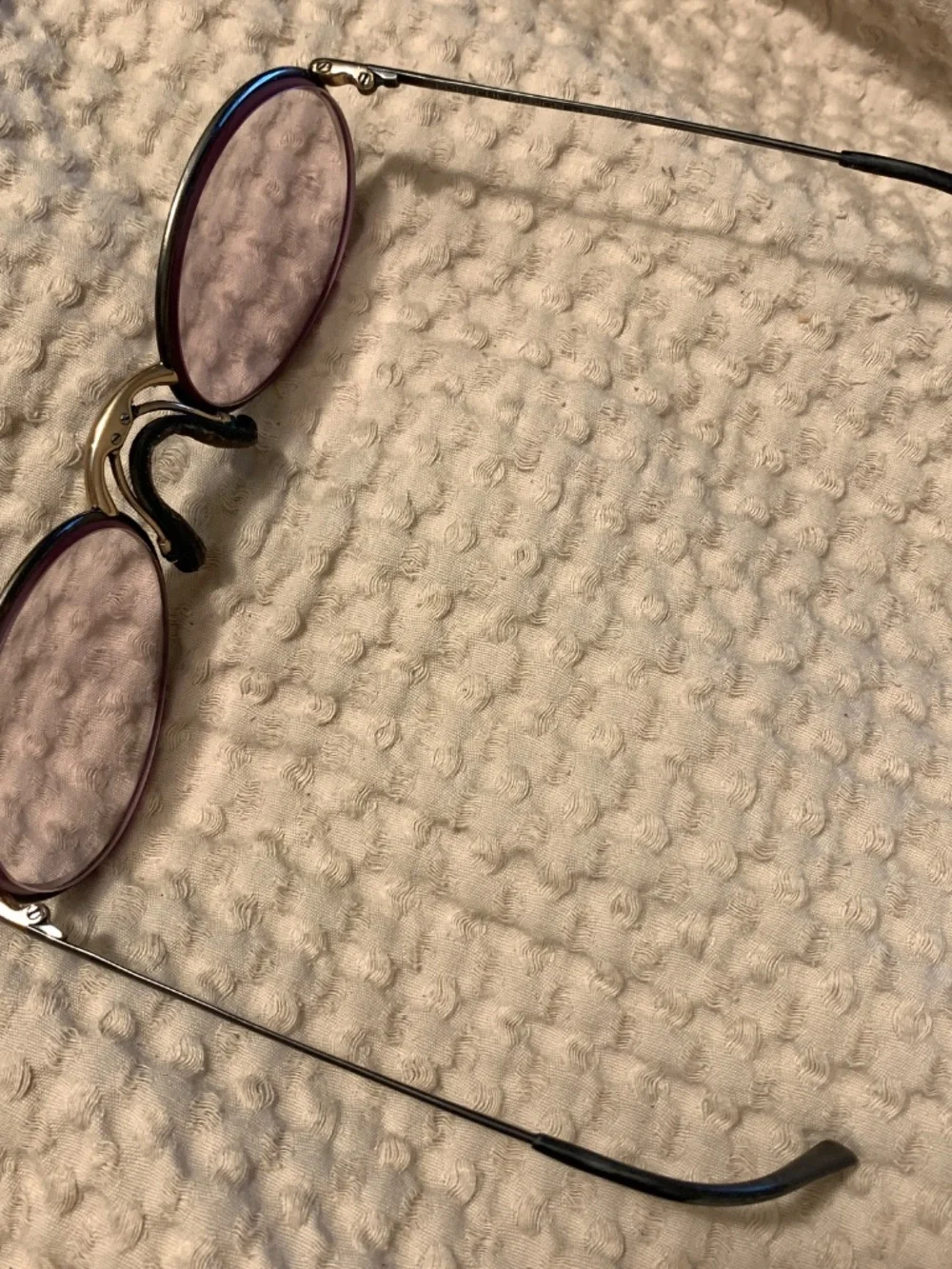 Vintage Porsche Design by Carrera Hinge Nose Round Glasses - OS